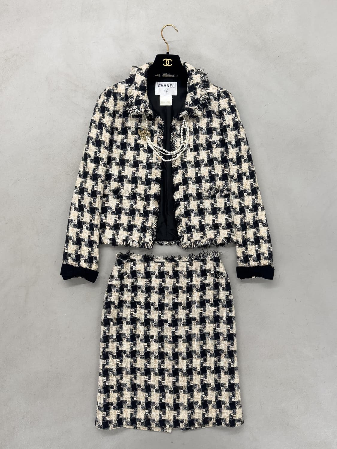 샤넬 트웨드 셋업 상품이미지2