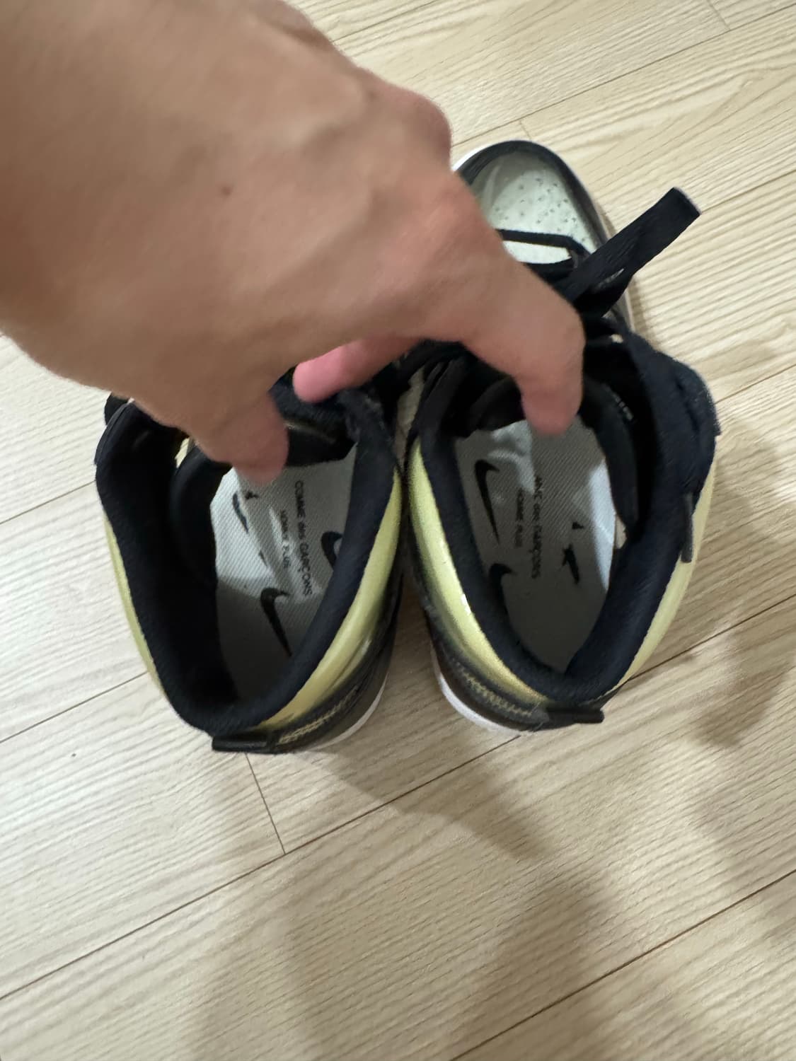 나이키 꼼데 덩크 pvc 260 상품이미지5