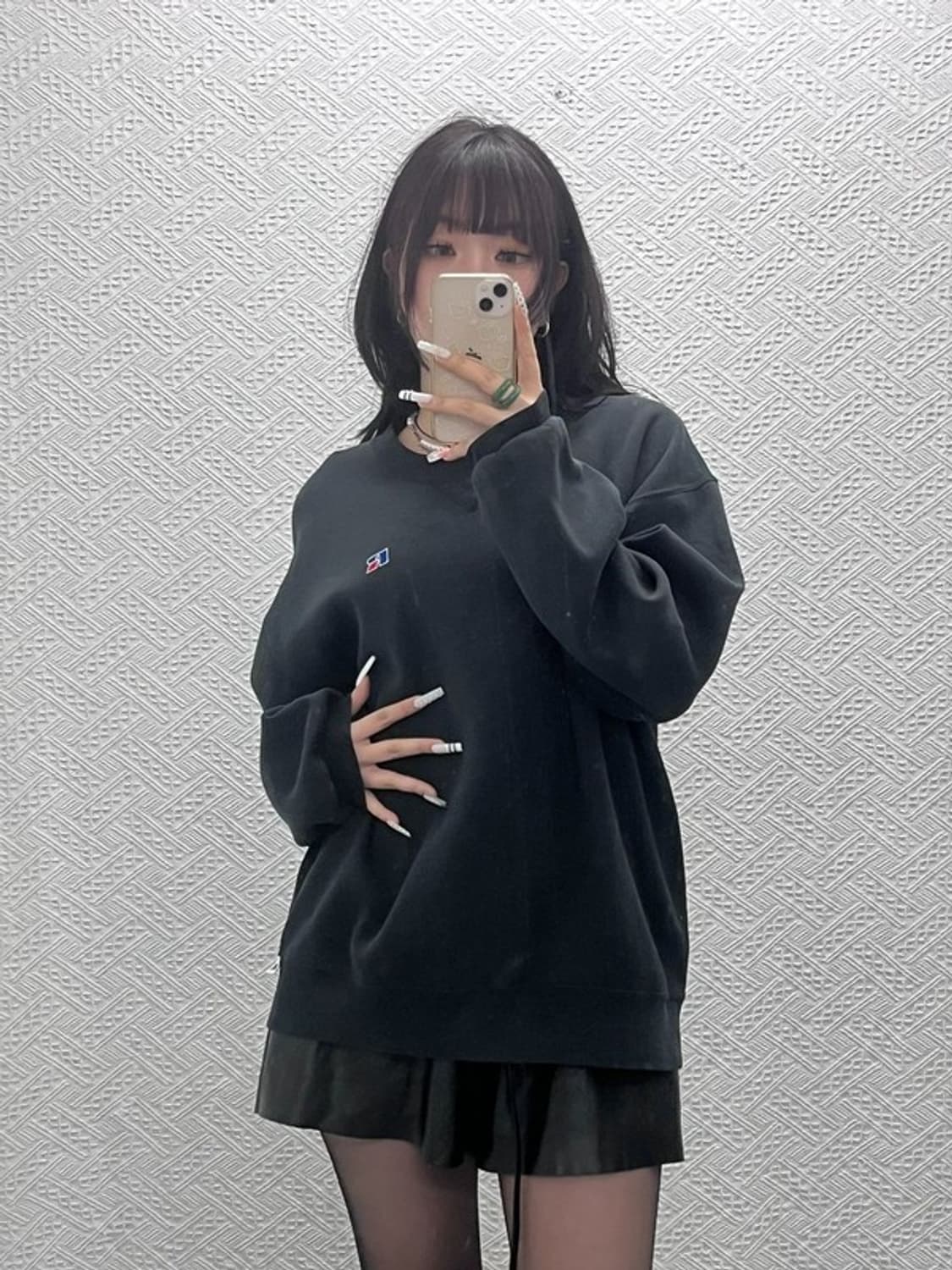 러셀 USA 90s 빈티지 스몰로고 오버핏 맨투맨 L C10800 상품이미지1