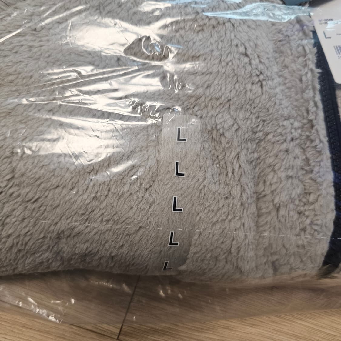 L 새제품) 유니클로 x 니들스 플리스 자켓 후리스 베이지 490408 상품이미지3