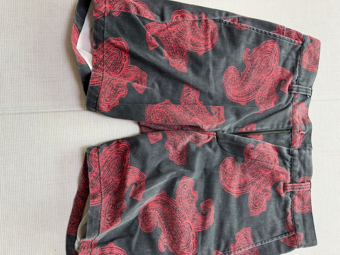 슈프림 페이즐리 데님 반바지 상품이미지3