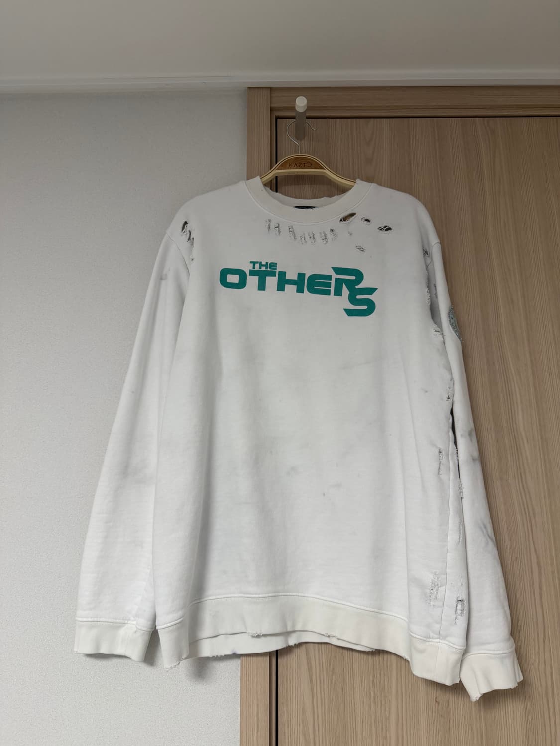 Raf Simons × 10 Corso Como 디스트로이드 맨투맨  상품이미지1