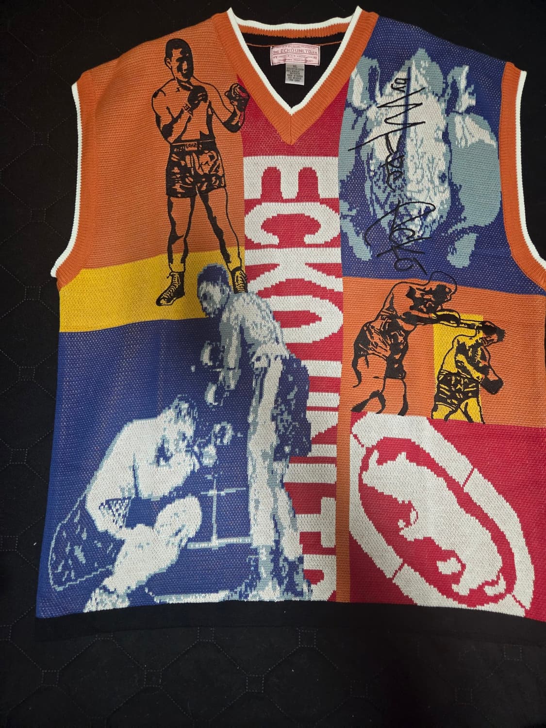 Ecko unltd 무하마드 알리 복서 니트조끼 상품이미지1