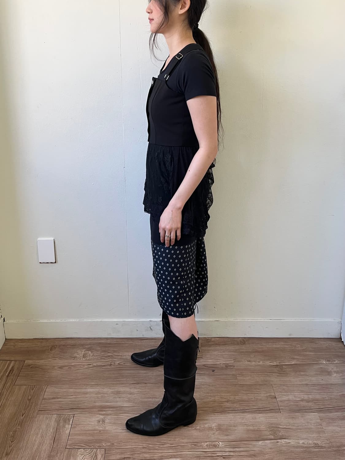 BUBBLES 블랙 뷔스티에 탑 상품이미지9