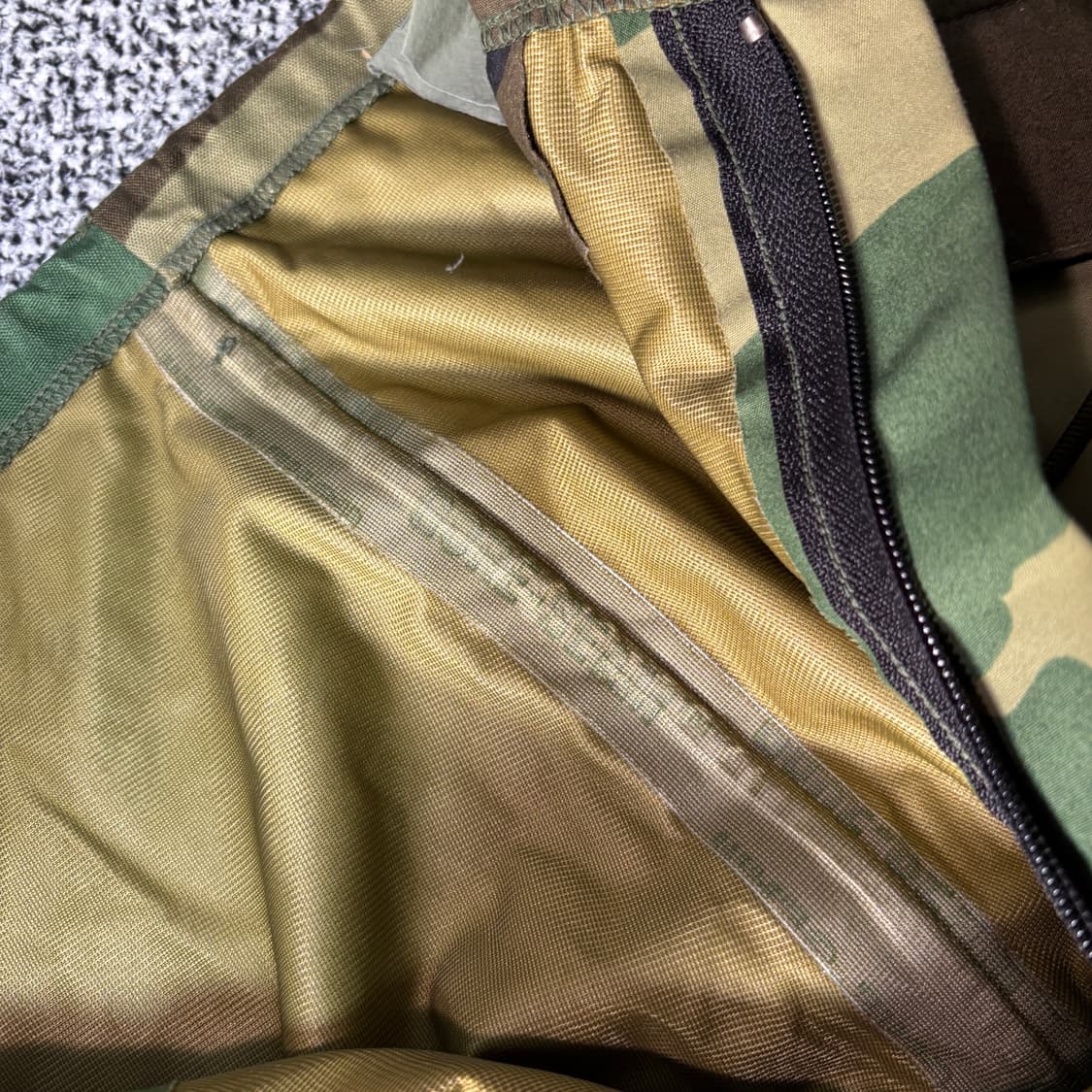 테네시 어패럴 카모플라쥬 고어텍스 트라우저 (31to35) 상품이미지4