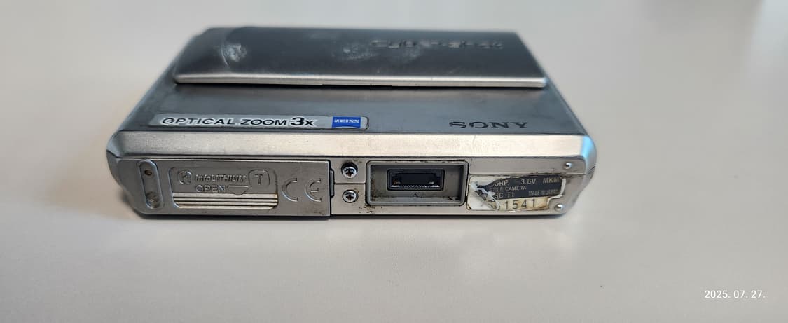 SONY CYBERSHOT DSC-T1 빈티지 레트로 디지털카메라 상품이미지5