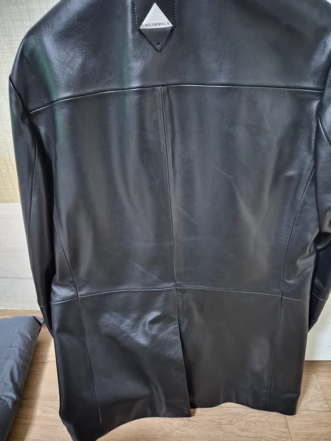 언지미크 대디핏 리얼레더 블레이져 상품이미지4