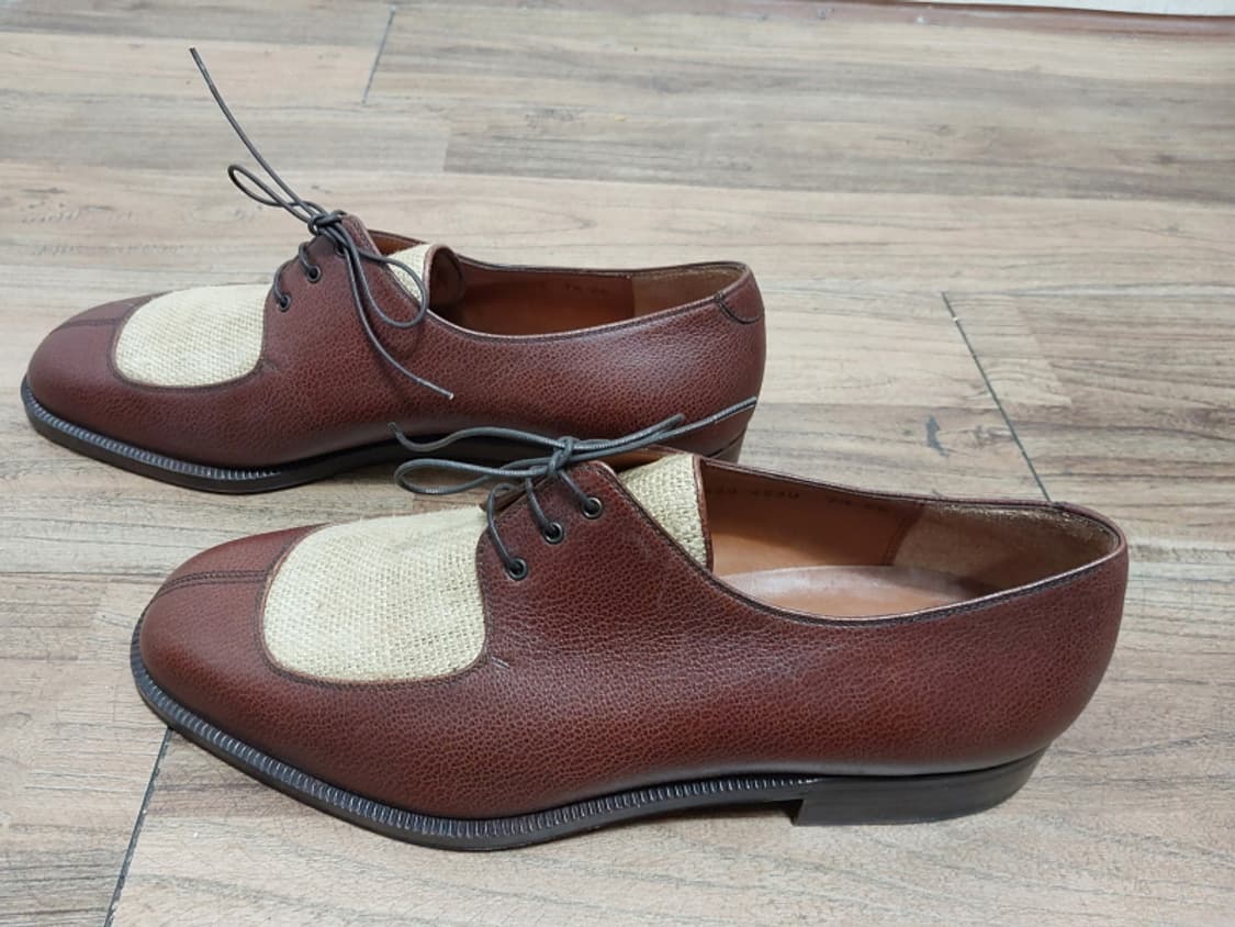 페라가모 정장구두 표기7반  약한볼 255mm 상품이미지2