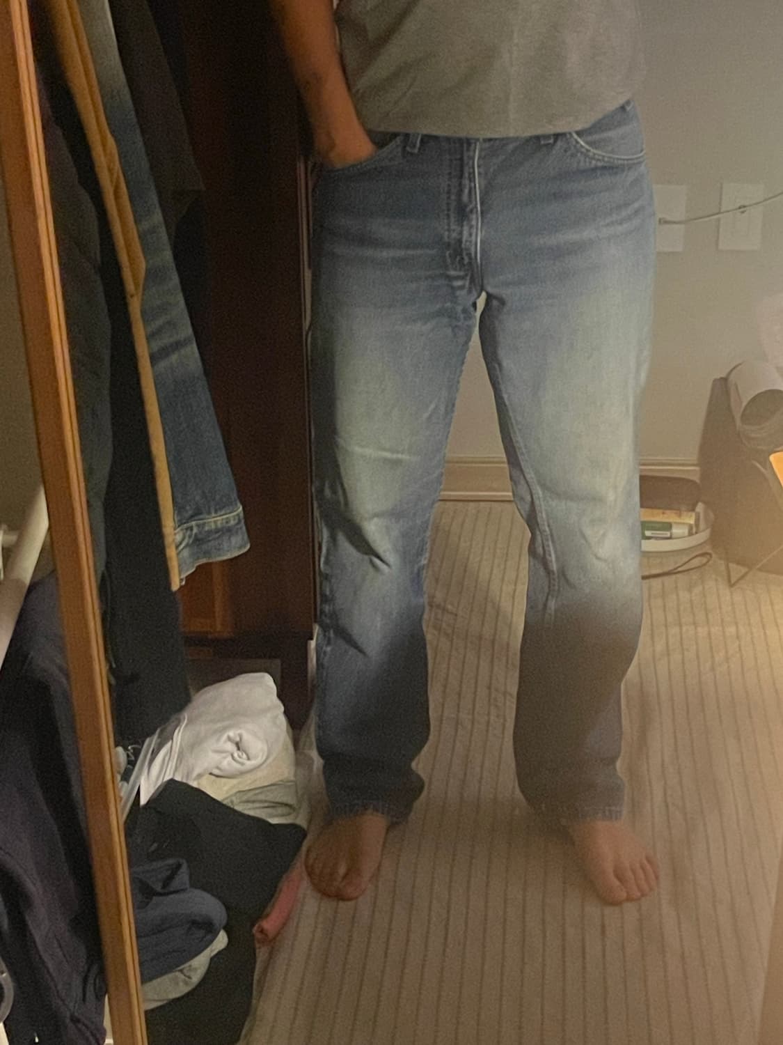 80s Levi's 506 오렌지탭 (Silver Custom) 상품이미지4