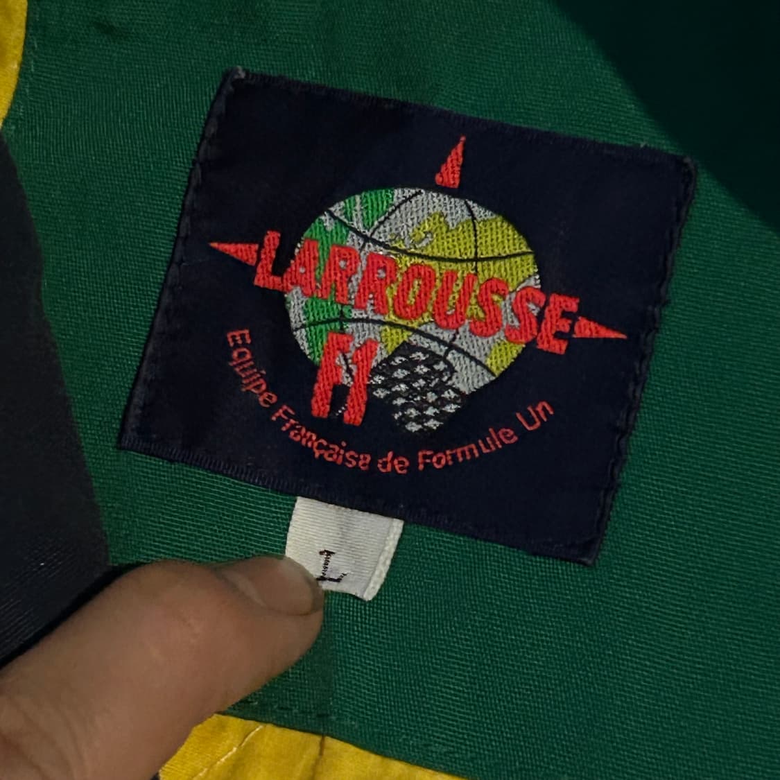 90s F1 racing Larrousse 멀티컬러 팀 레이싱 자켓 L 상품이미지7