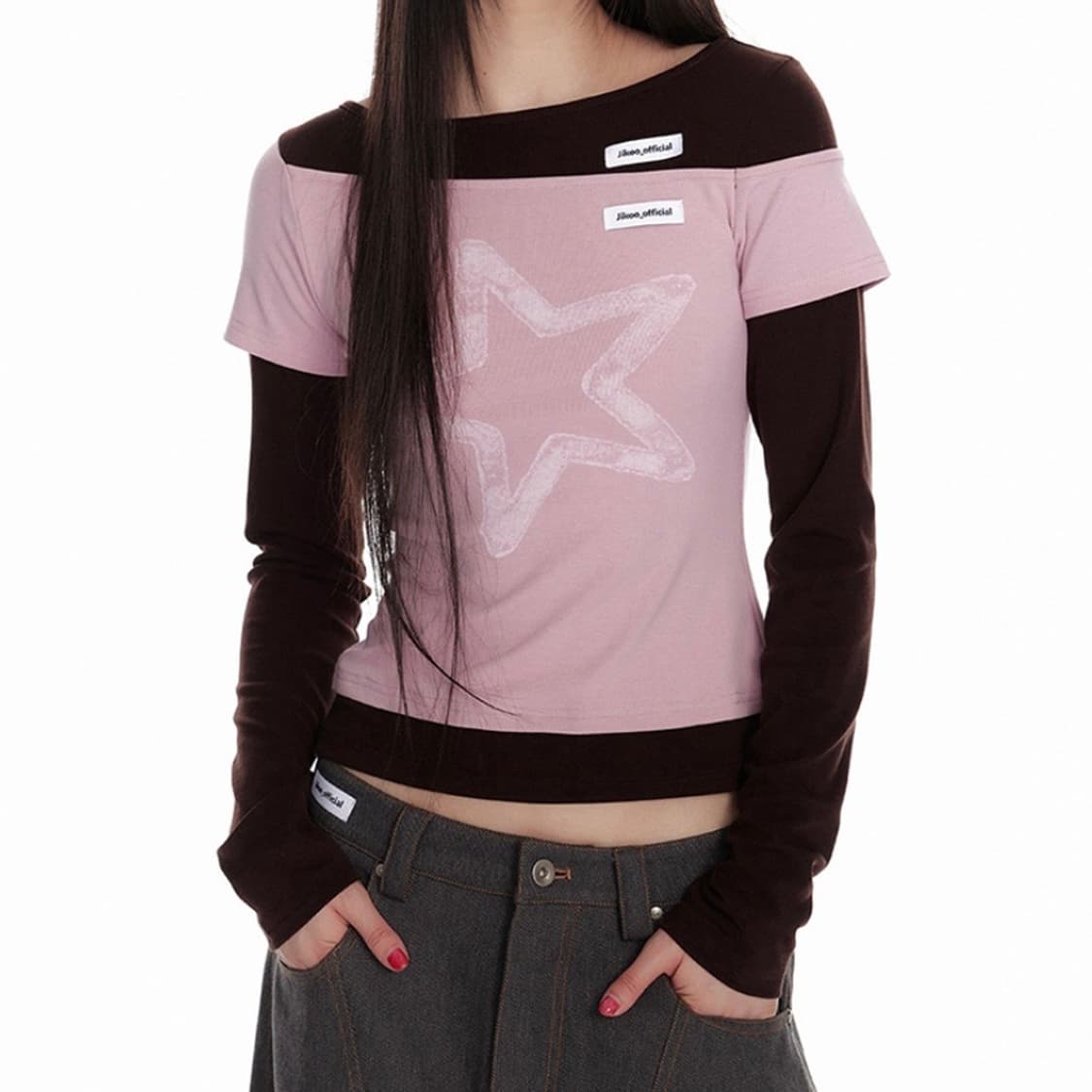 [L]테스트메커니즘 지쿠 텐셀 롱 슬리브 상품이미지2