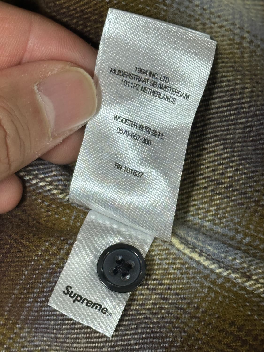 슈프림 플란넬 자켓 상품이미지6