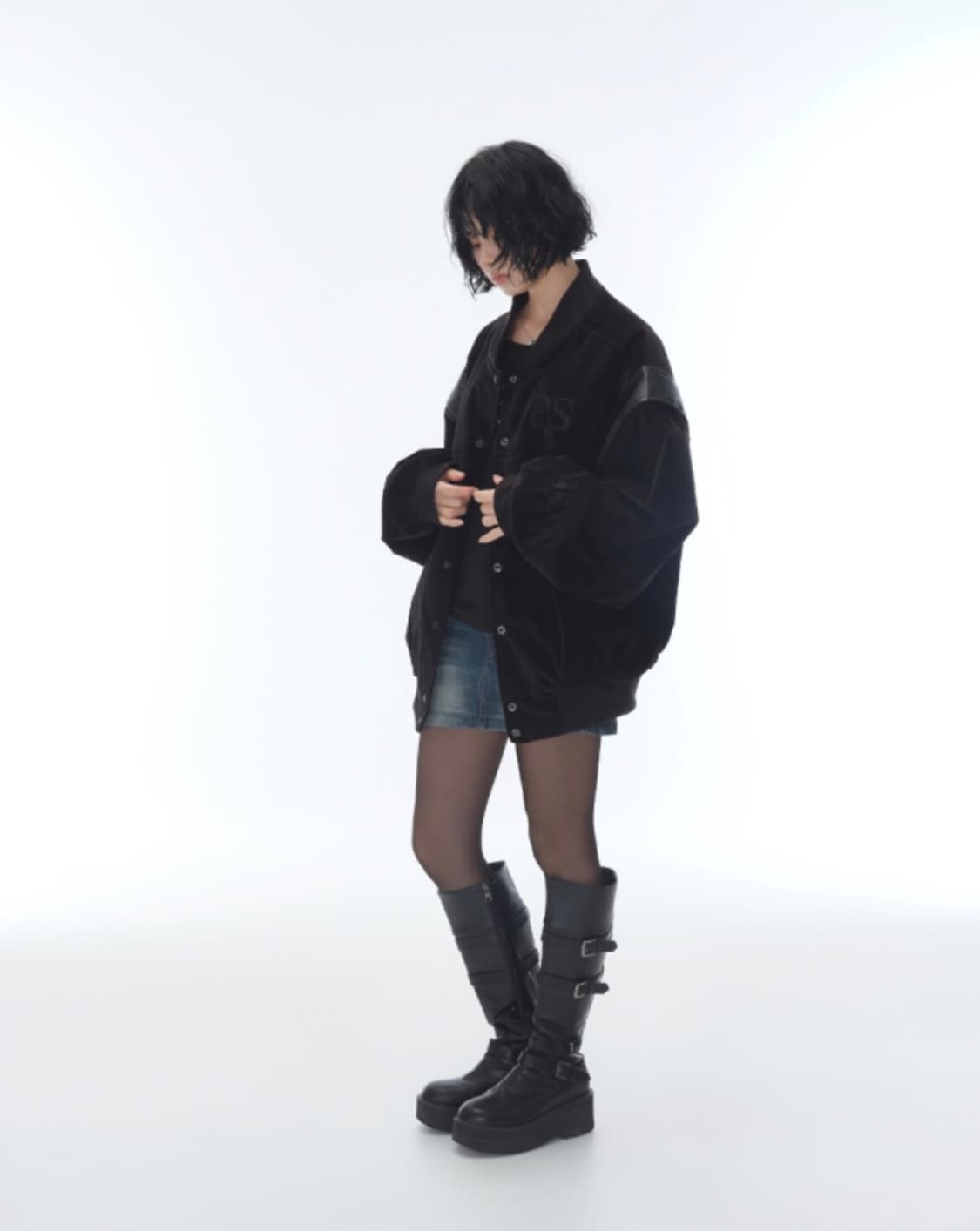 애즈온 as on 미고스 바시티 자켓 상품이미지3