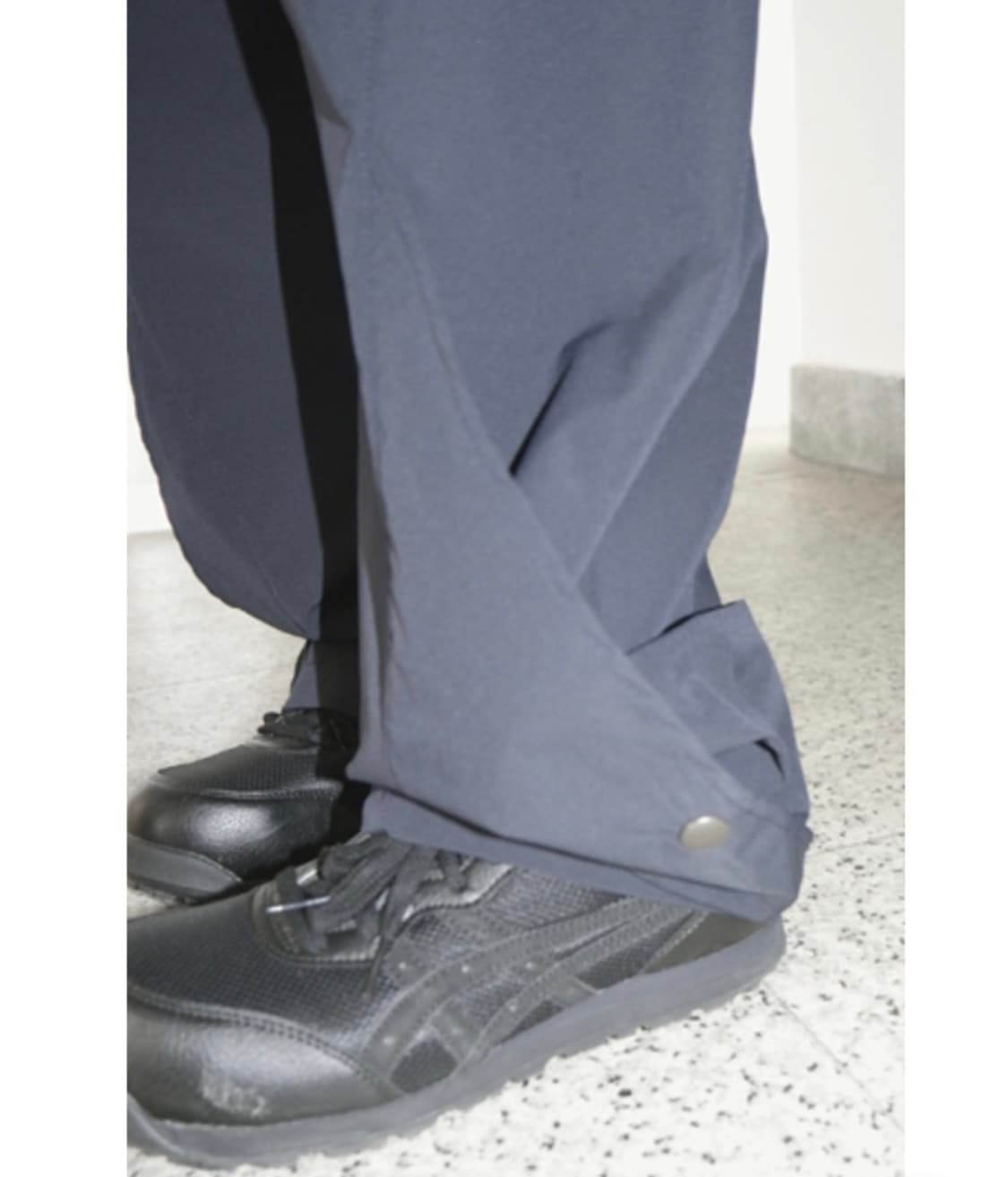 mix texture snap pants navy 상품이미지1