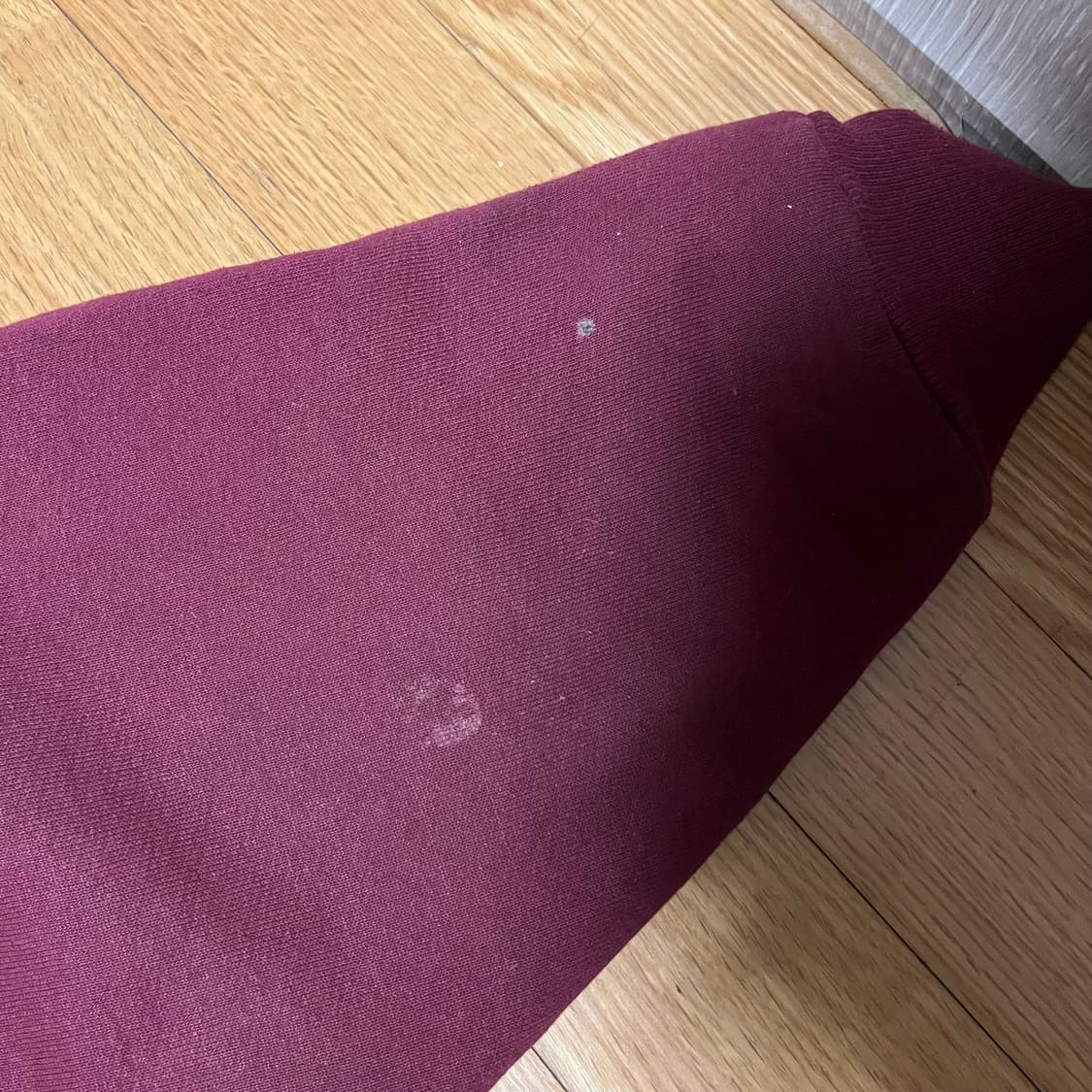 [L] 90s 빈티지 러셀 후드집업 썬페이디드 버건디 상품이미지7