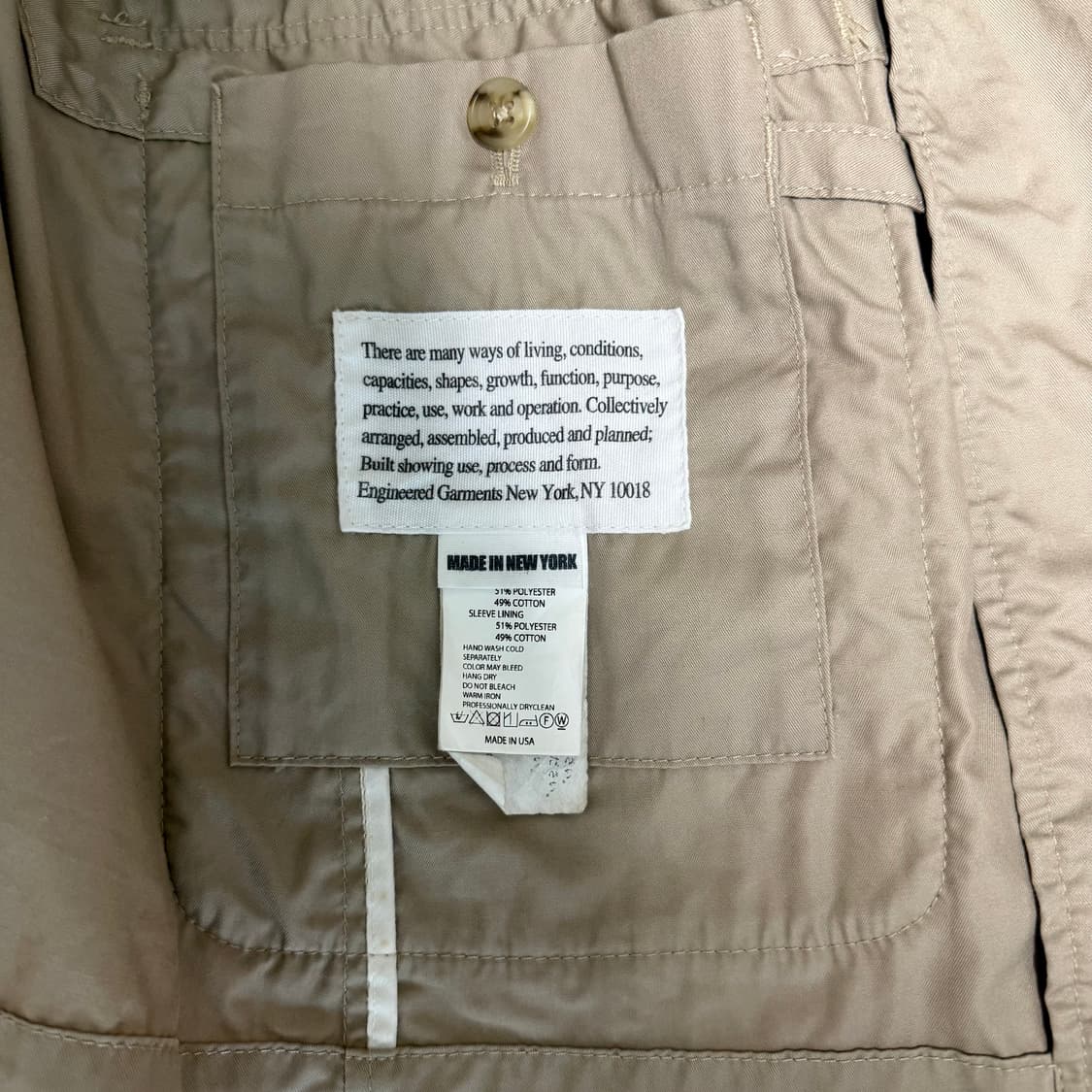 엔지니어드 가먼츠 앤도버 자켓 L 상품이미지3