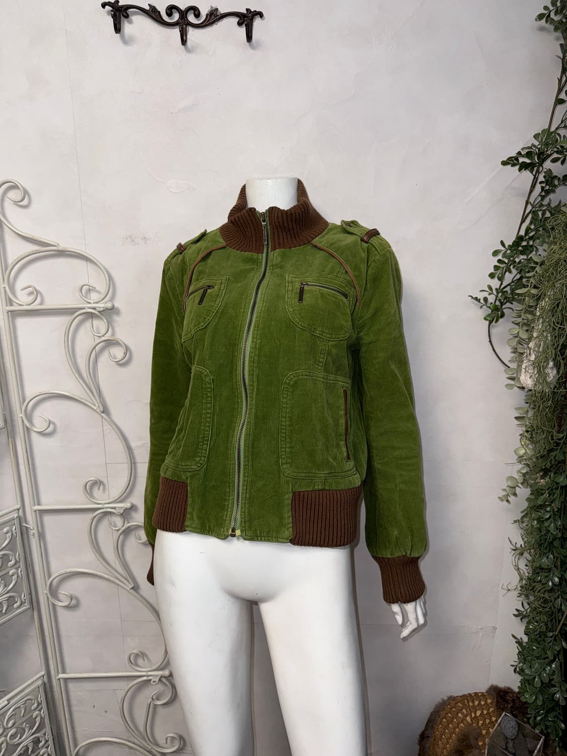 EGOIST khaki brown corduroy jacket  상품이미지5