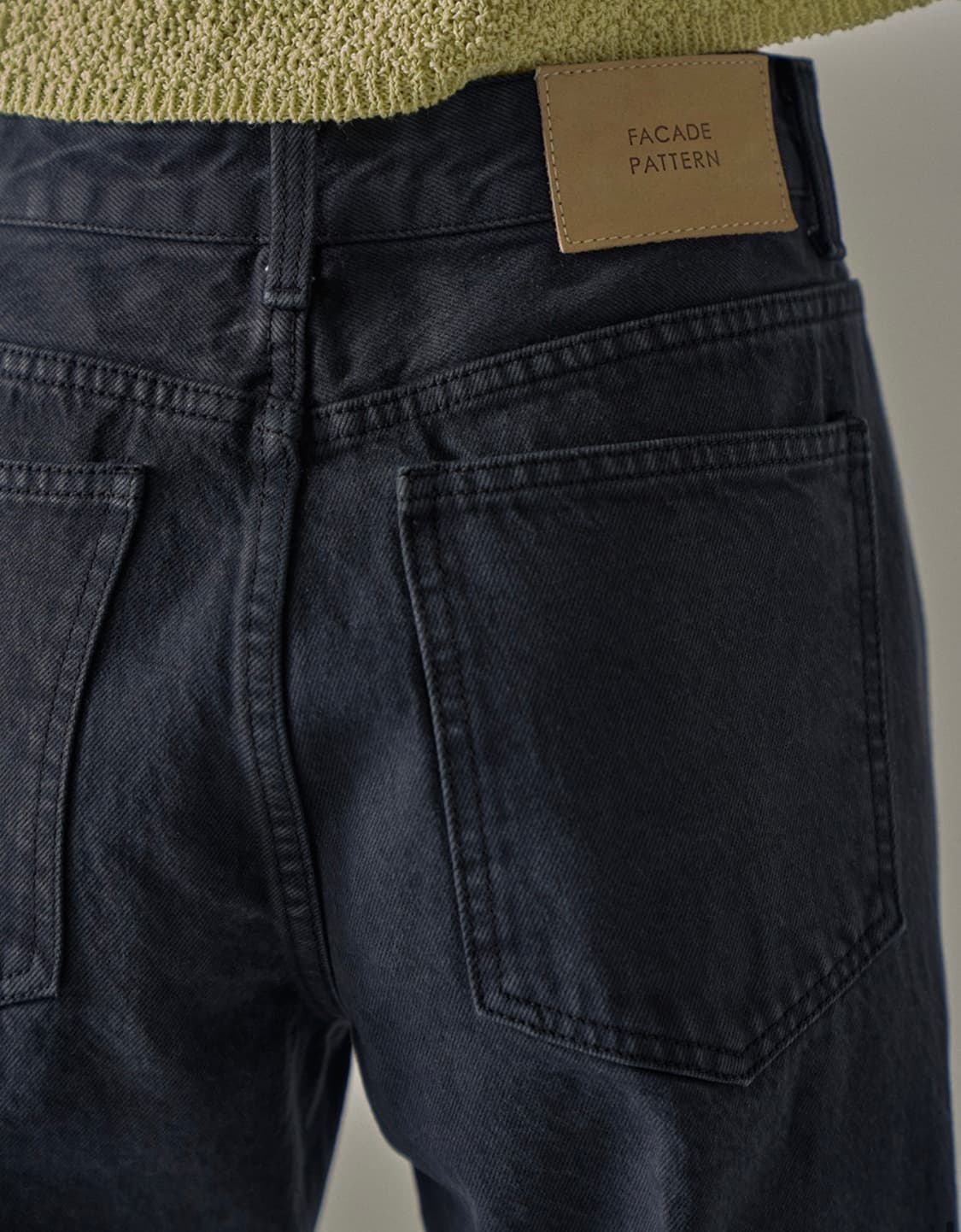 파사드패턴 클래식데님 vintage black 상품이미지9