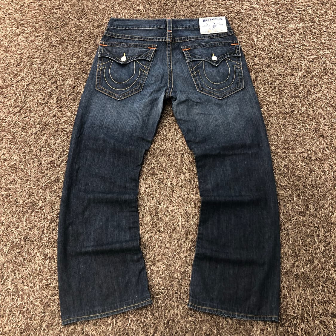 트루릴리전 부츠컷 워싱 데님 팬츠 상품이미지4