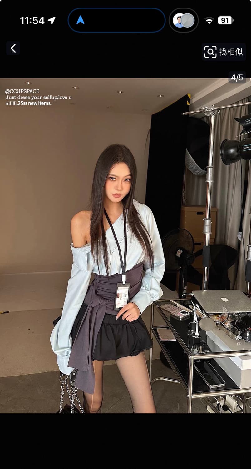 오프숄더 탑 상품이미지2