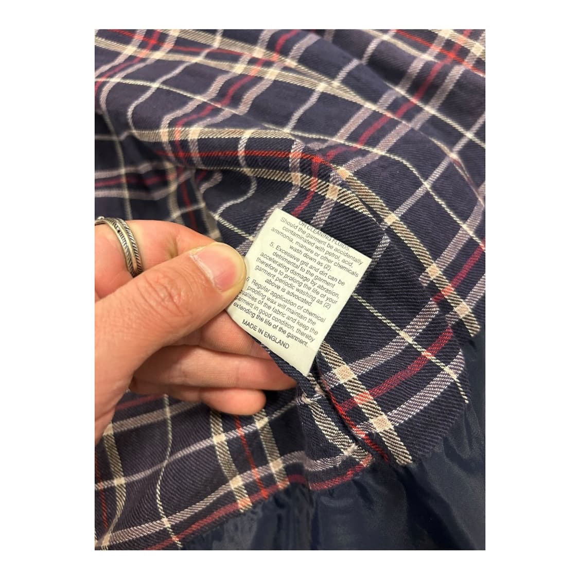2XL) 로열 스펜서 90s 영국산 왁스 헌팅 자켓 OJ-P-- 상품이미지8