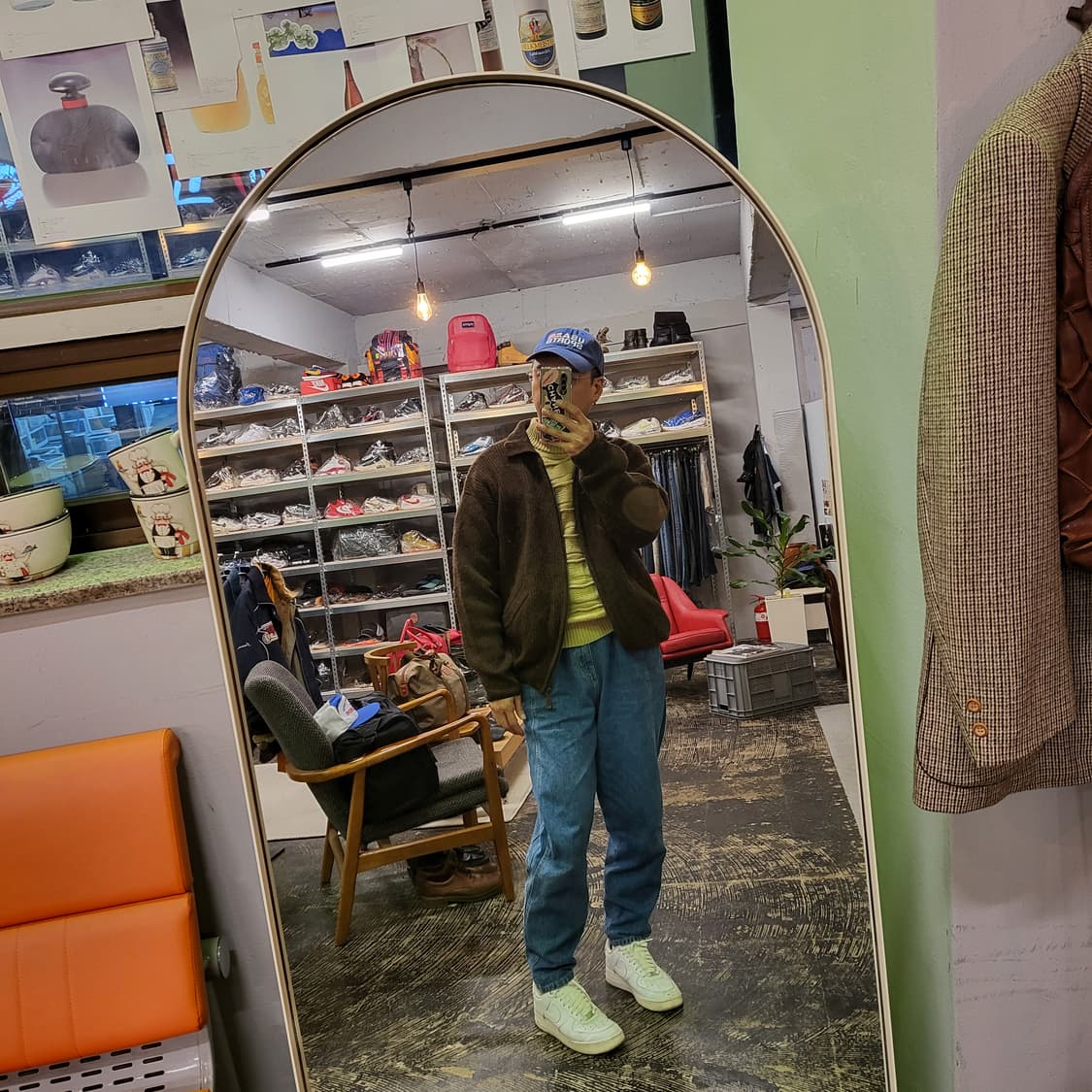 90s 빈폴 집업 니트 (95) 상품이미지10