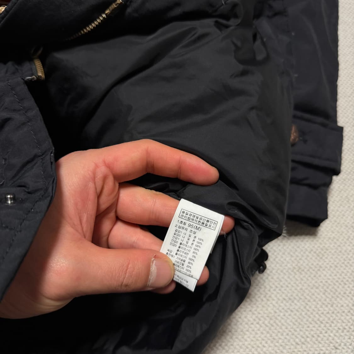 노스페이스 하이벤트 더플 코트 패딩자켓 상품이미지4