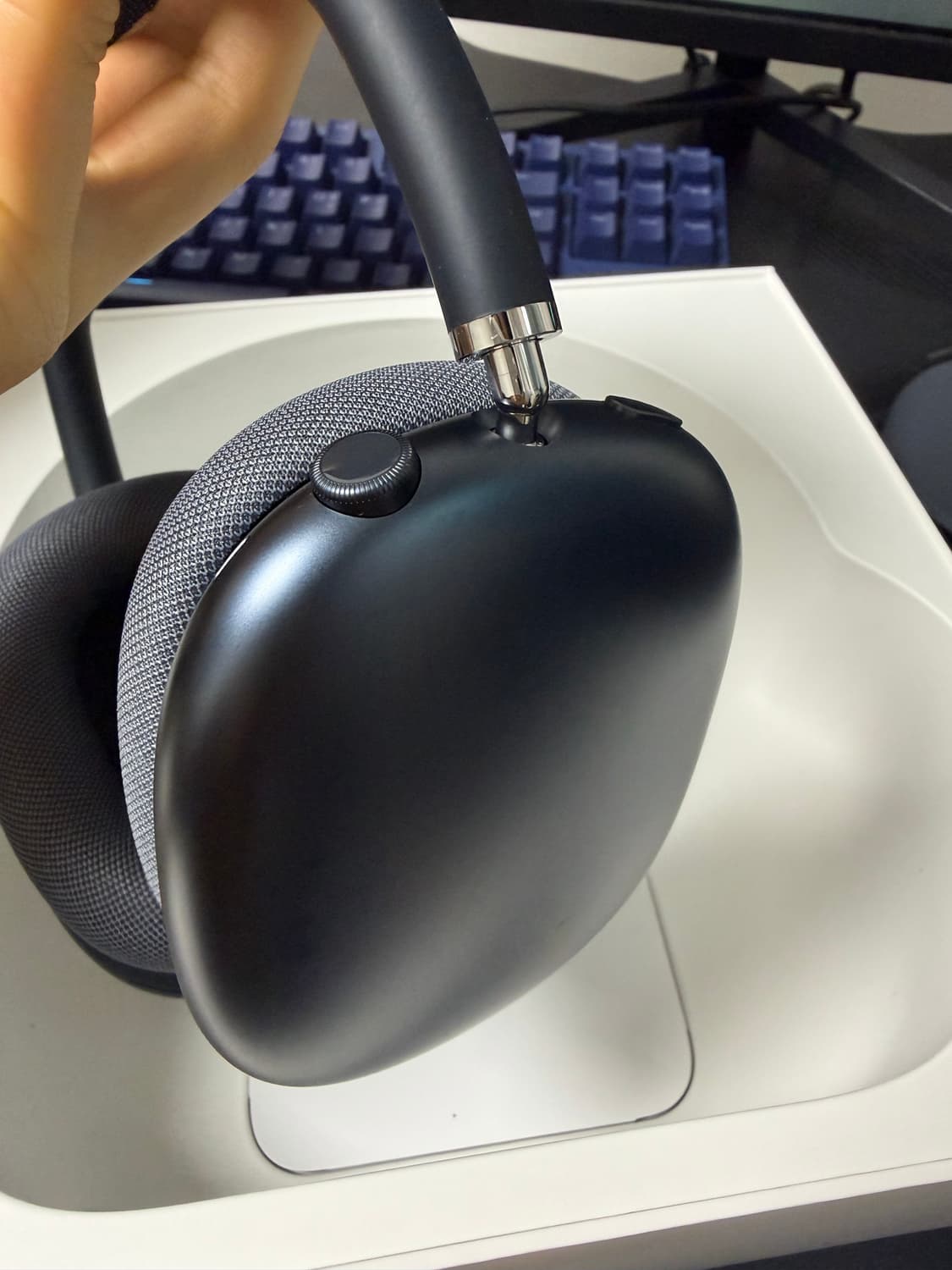 애플 에어팟 맥스 USB C 미드나이트 상품이미지5