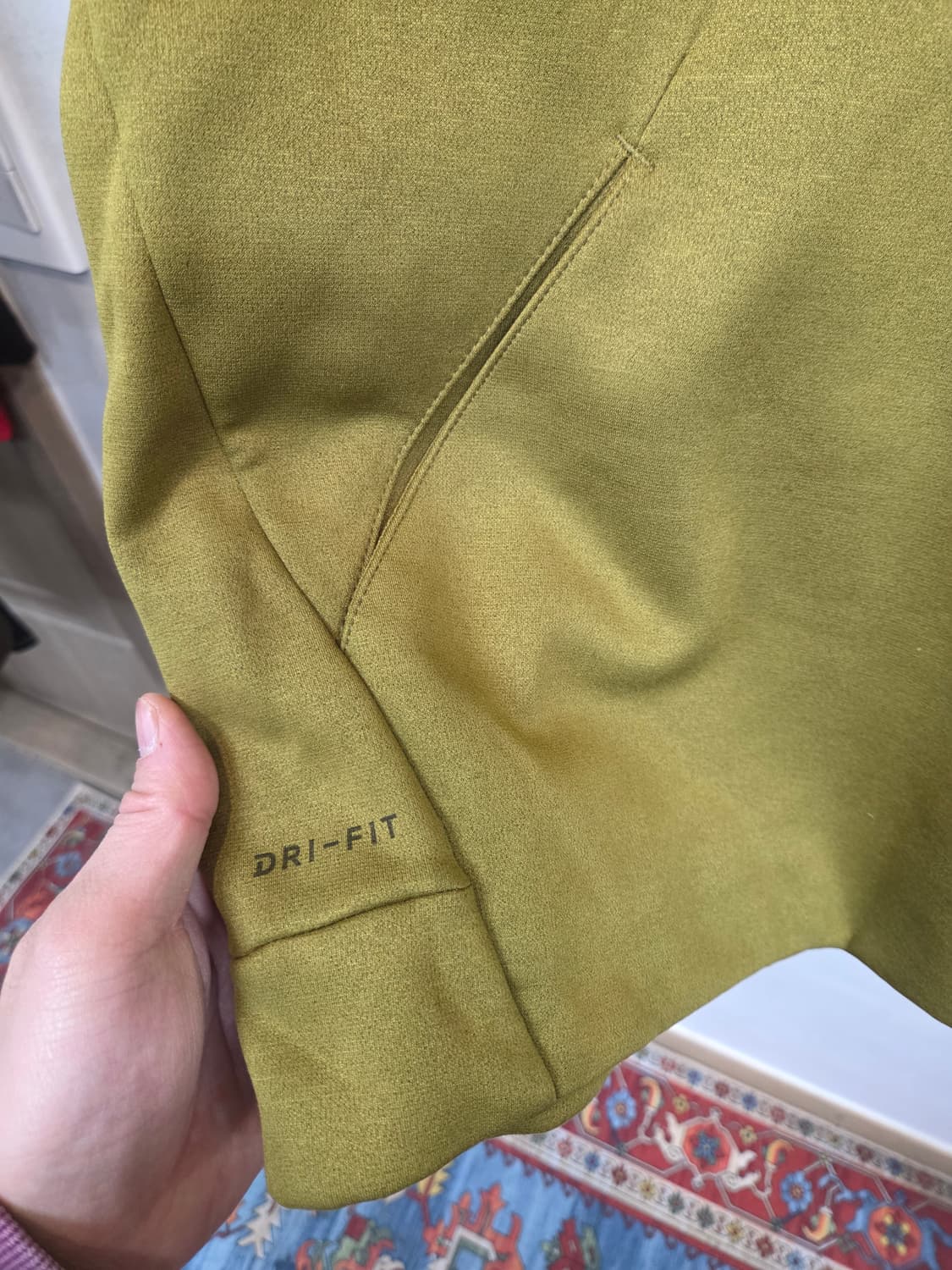 나이키 드라이핏 레더 로고 안감플리스 기능성 풀집후디 m 상품이미지5