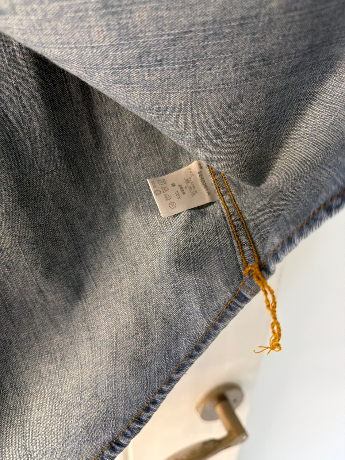 일본빈티지 우먼 데님 웨스턴셔츠 상품이미지9