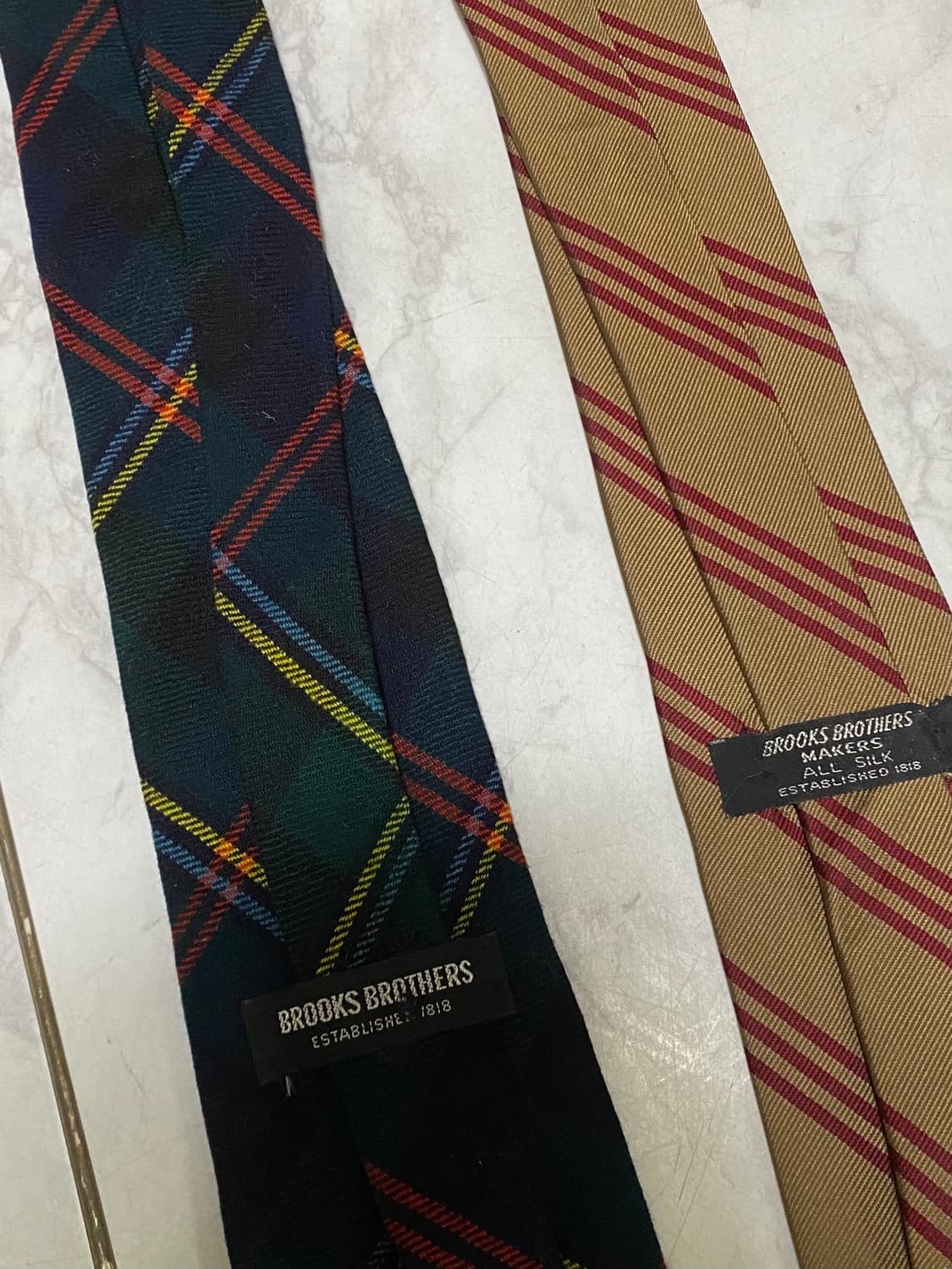 브룩스브라더스 넥타이 2 장 일괄 판매 상품이미지5