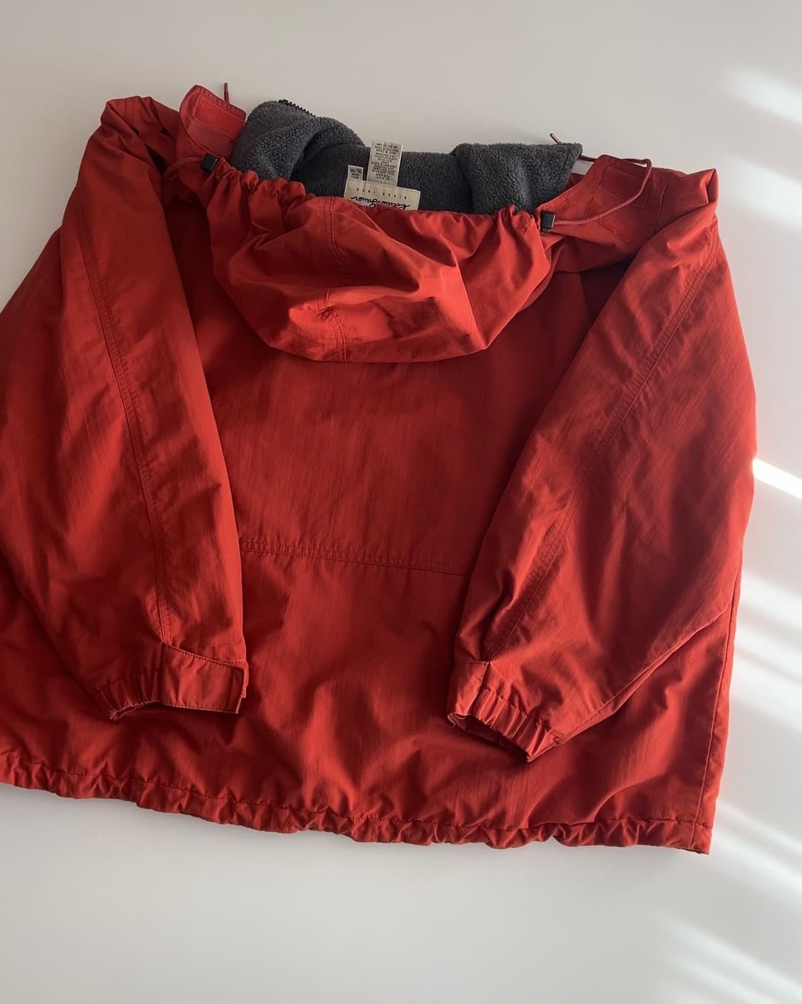 에디바우어 기모 안감 아노락 자켓 XL 상품이미지3