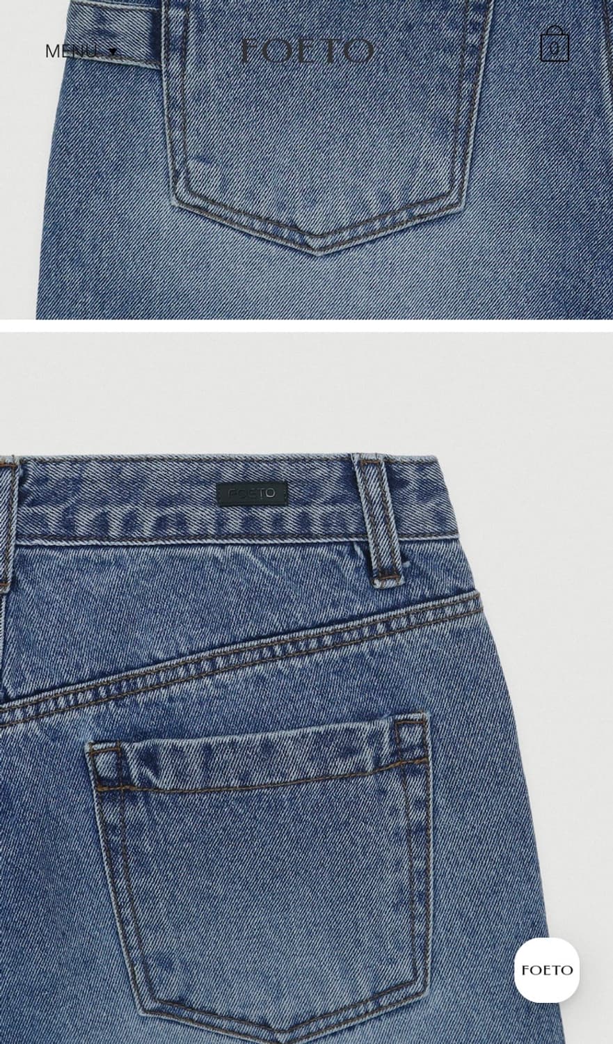 포에토 26ss 데님 상품이미지8