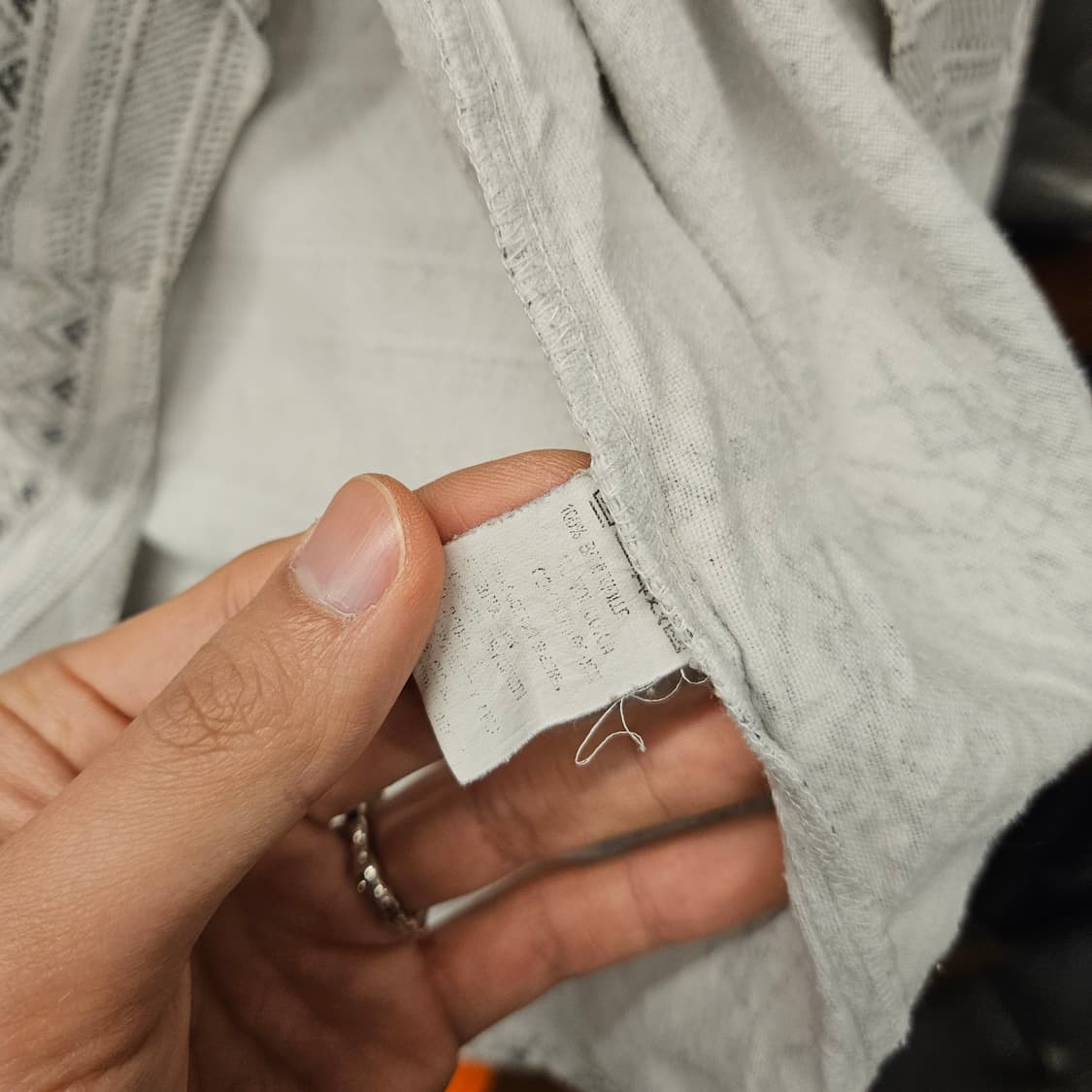 90s b.p.c 클래식스 자카드 에스닉 패턴 코튼셔츠 N1122 상품이미지10