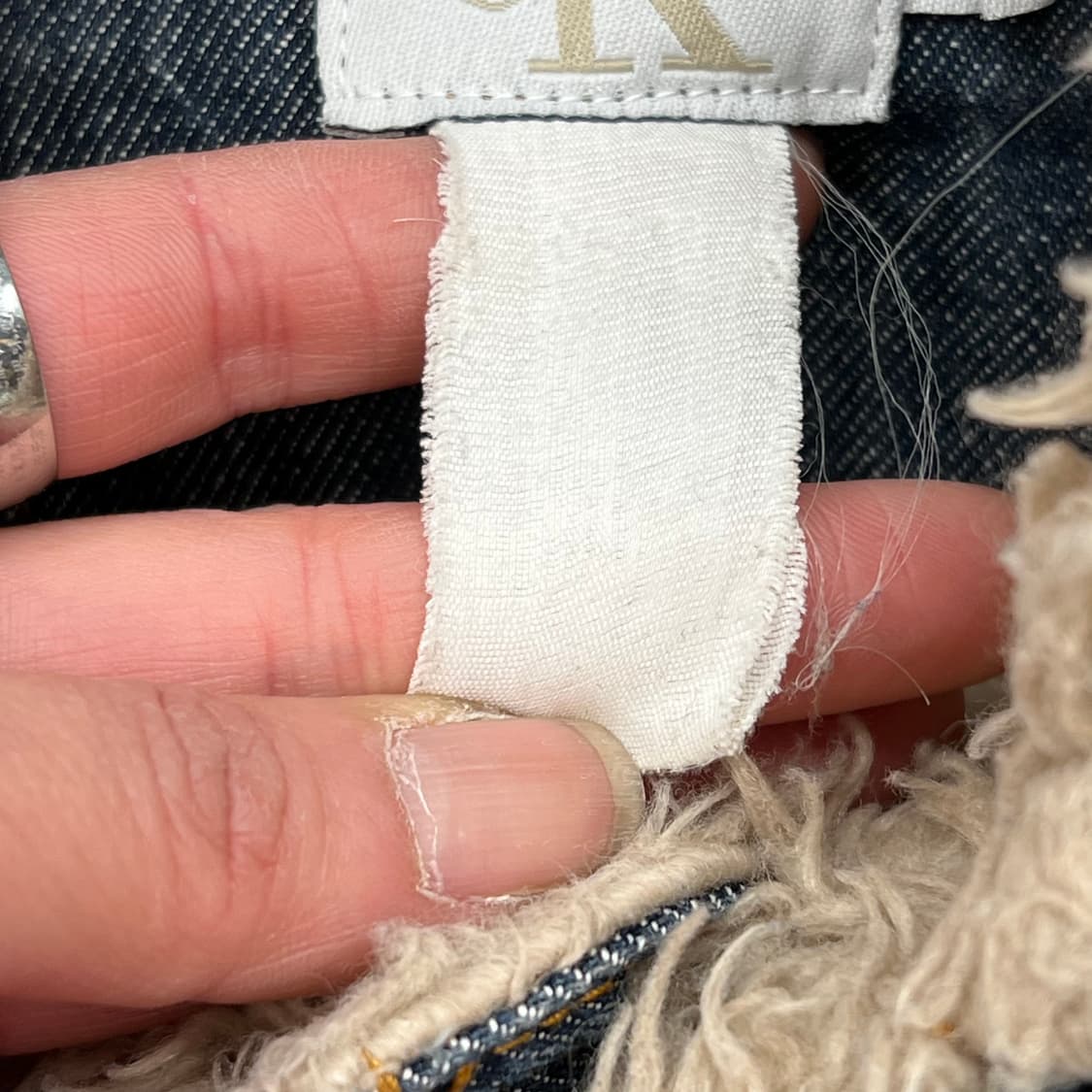 캘빈클라인 셰르파 데님자켓 r2269 상품이미지7