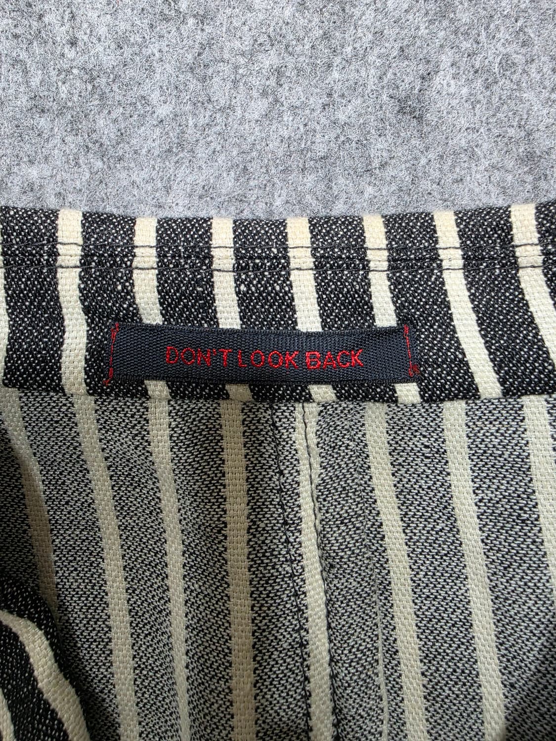 The gigi 더지지 스트라이프 린넨 더블 블레이저 자켓 이탈리아 3 상품이미지7