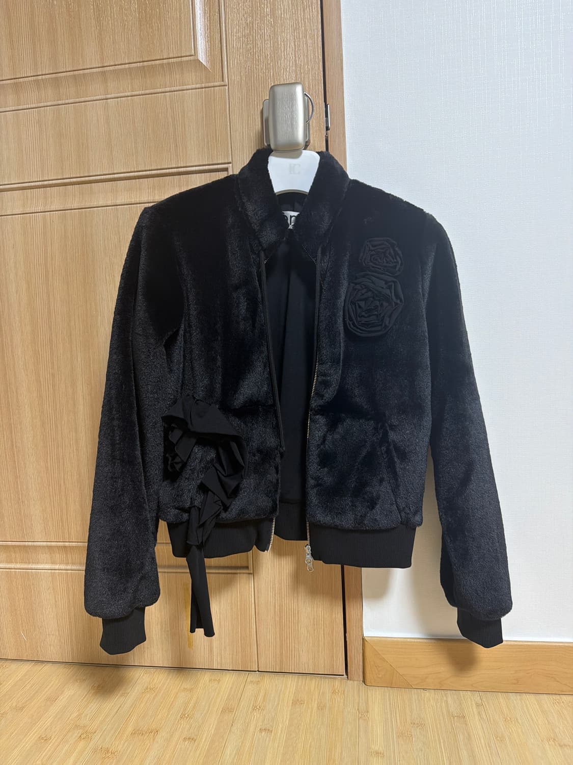 오픈 와이와이 FLEECE APPLIQUE ZIPUP JACKET 상품이미지2