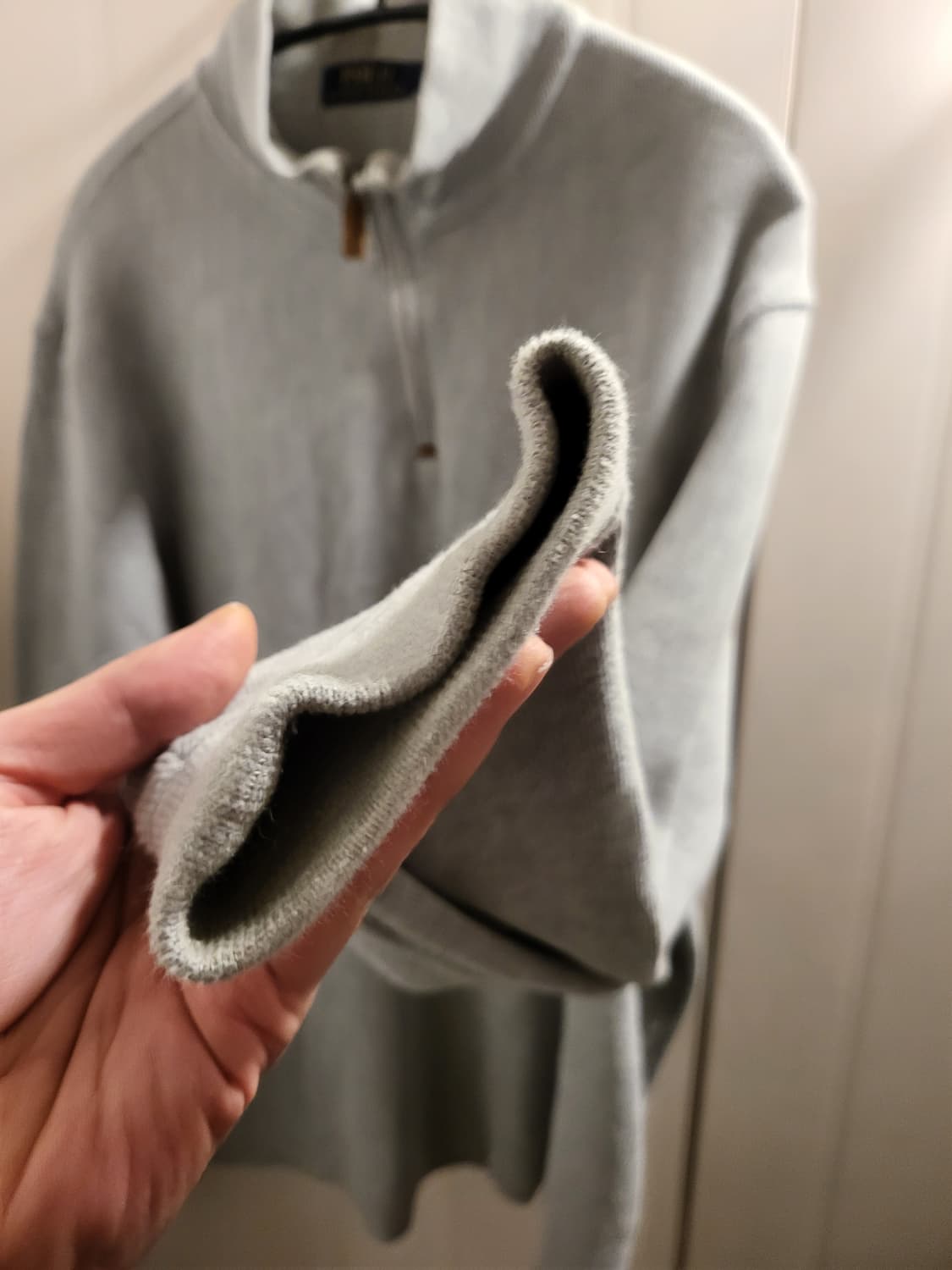 폴로 랄프로렌 정품 하프집업 니트 상품이미지3