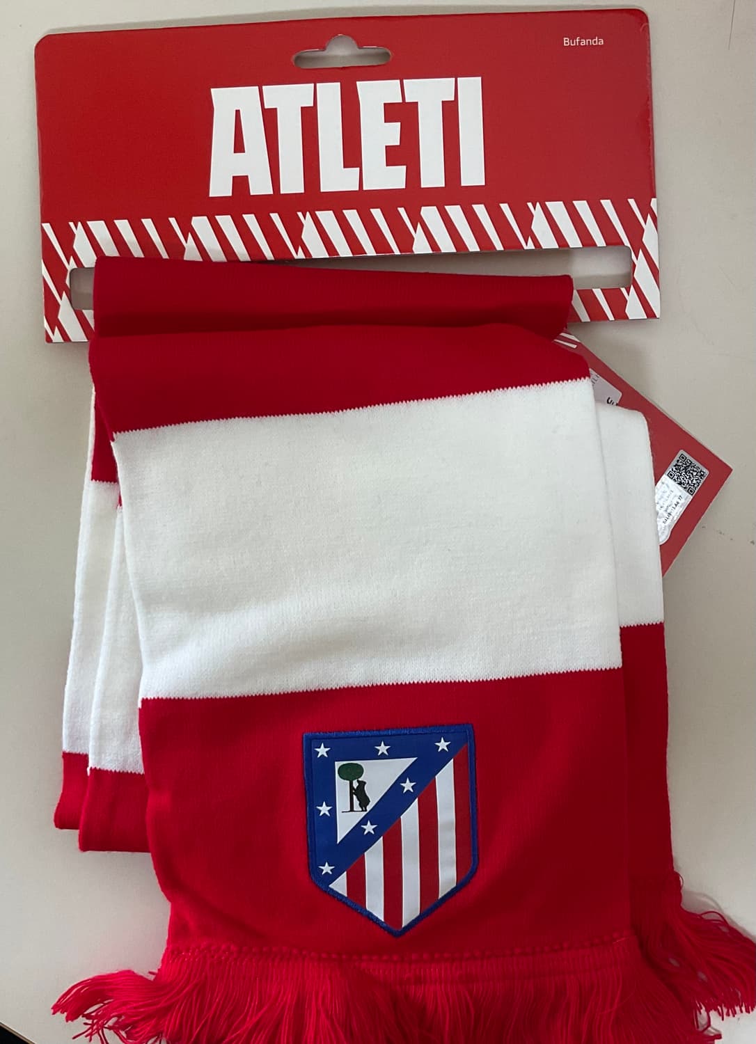 새상품) 아틀레티코 AT마드리드 프리미엄 클래식 머플러 상품이미지2