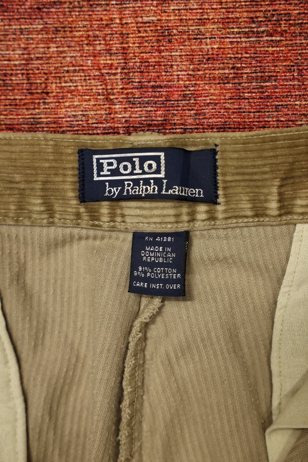90s 빈티지 폴로랄프로렌 코듀로이 앤드류팬츠 판매 상품이미지8