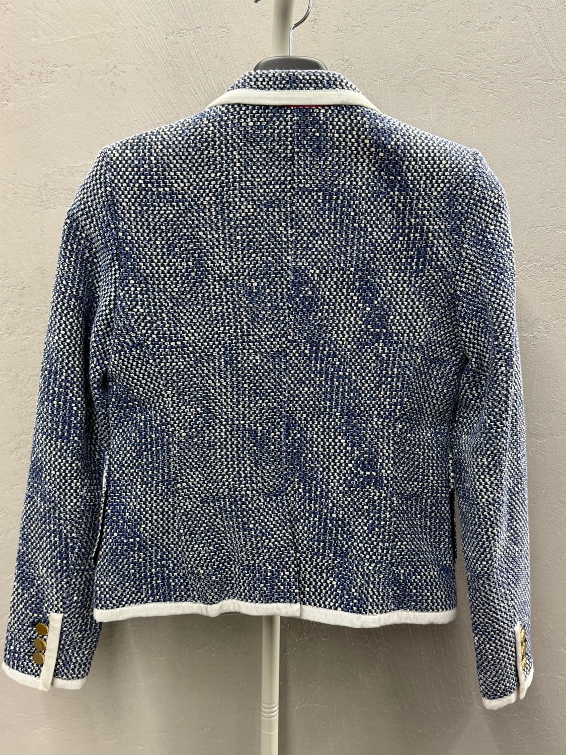 Juicy Couture 쥬시꾸뛰르 블루 트위드 블레이저 자켓 상품이미지7