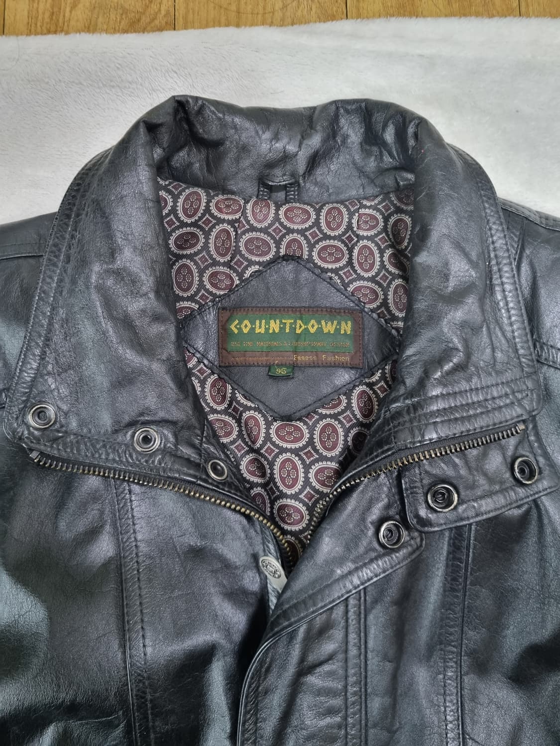 빈티지 소가죽 자켓 95 상품이미지2
