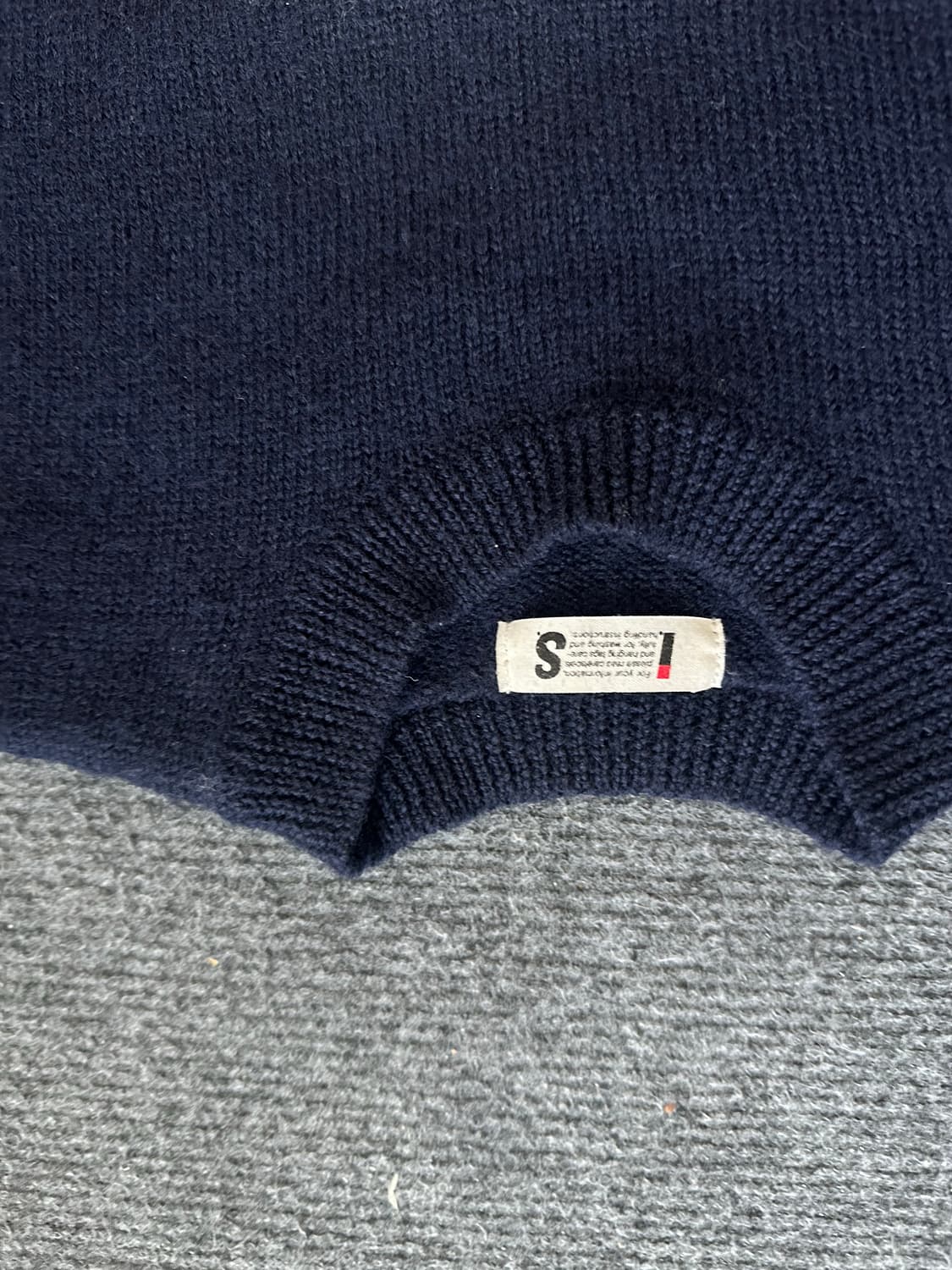 이세이미야케 90s 스포츠 니트 상품이미지3