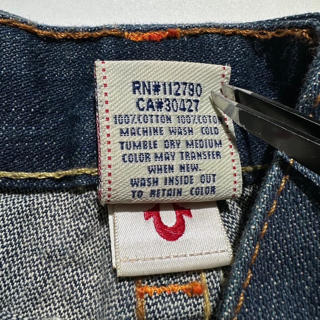 (새상품) 트루릴리전 JOEY 부츠컷 데님 팬츠 상품이미지8