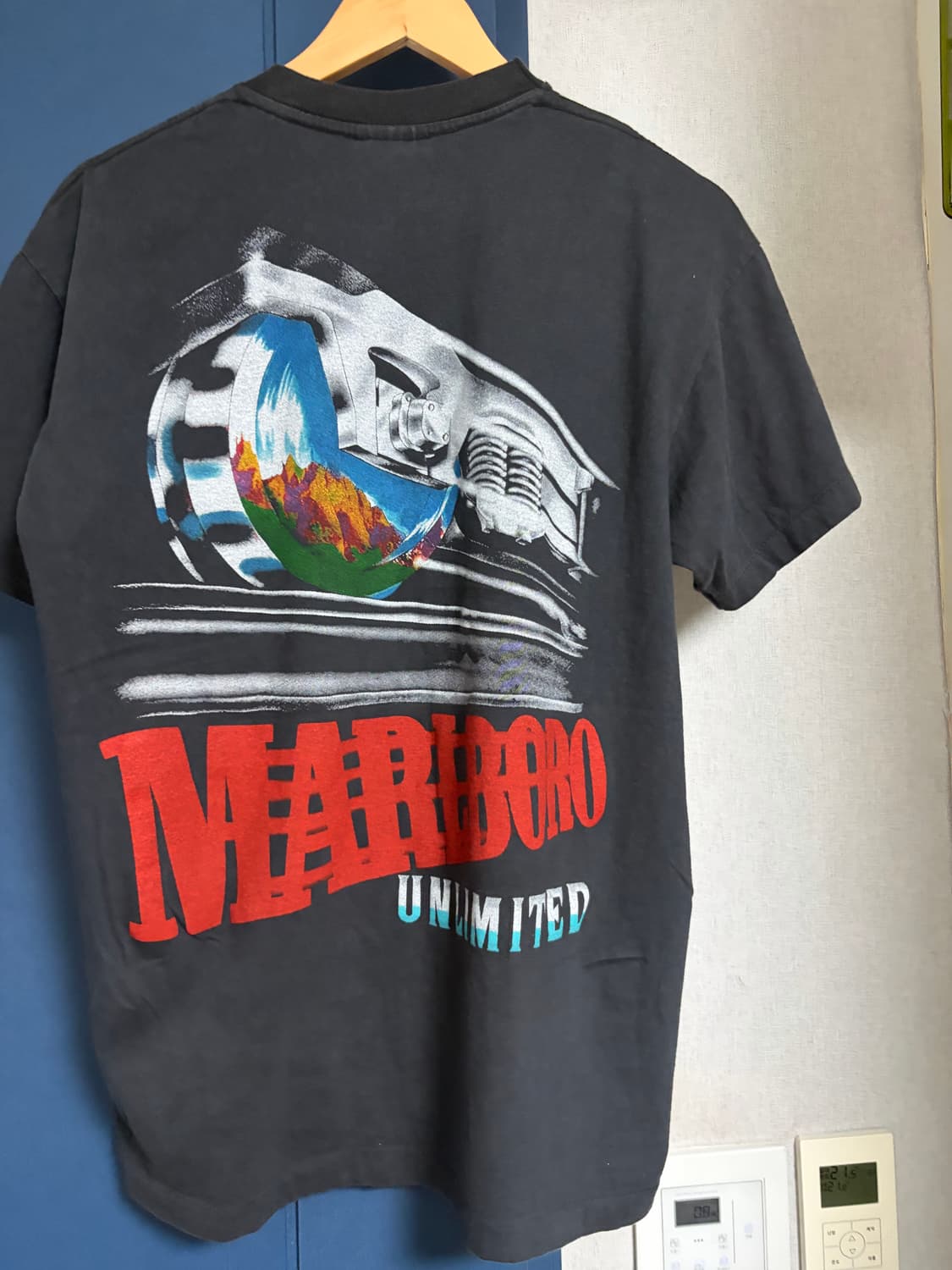 90s 빈티지 말보루 unlimited 티셔츠 L 상품이미지3