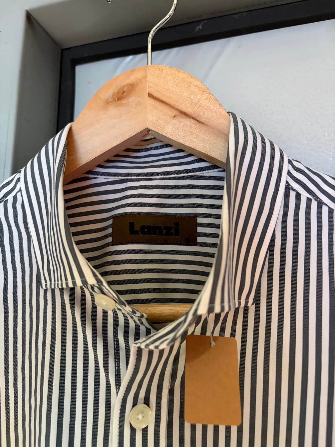 LANZI 스트라이프 셔츠 상품이미지3