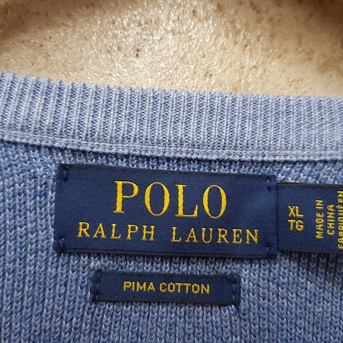 폴로 랄프로렌  피마코튼  니트 XL사이즈 상품이미지5