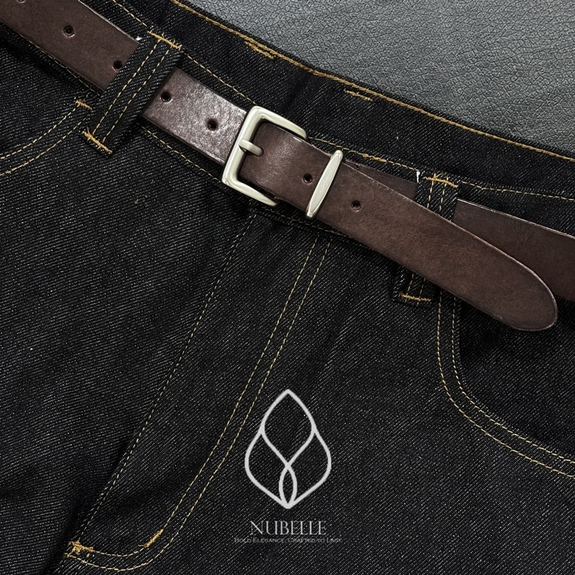 🌗 Vegetable leather belt / 이태리 가죽 벨트 상품이미지2