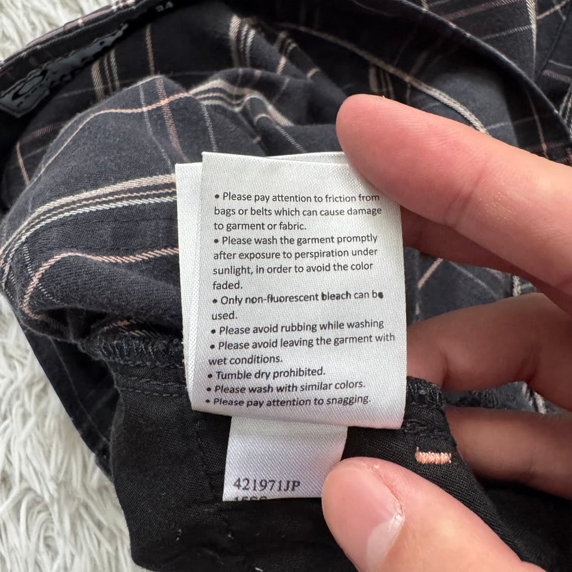 OAKLEY 일본빈티지 바지 오클리 빈티지팬츠 빈티지바지 오클리바지 체크 상품이미지7