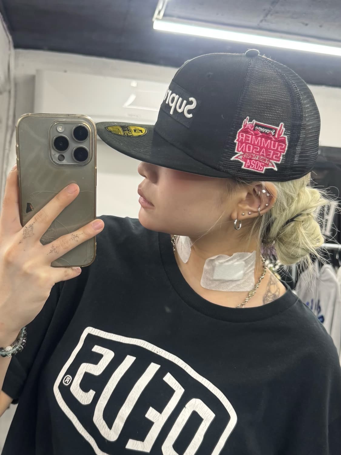 슈프림 뉴에라 메쉬캡  상품이미지3